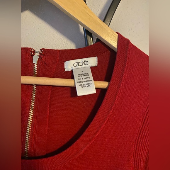 Gorgeous Red Cache Brand Sweater Dress- Medium - Picture 2 of 4